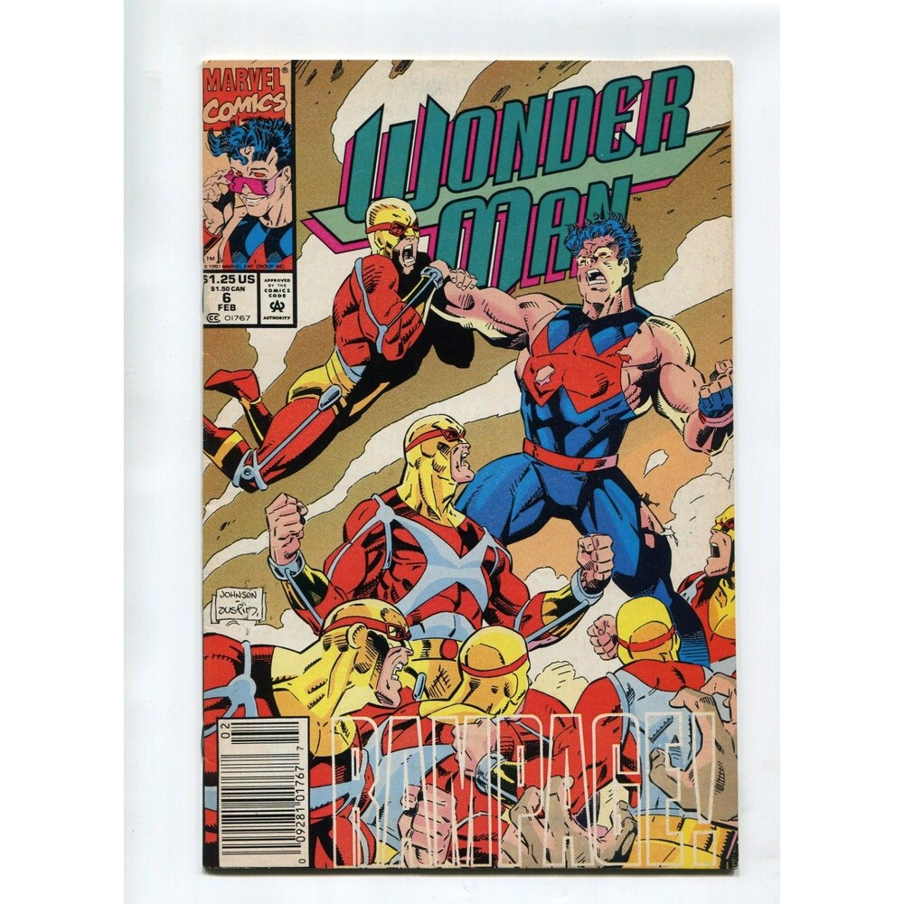 Wonder Man #6 Marvel Comics 1991 Comic Book